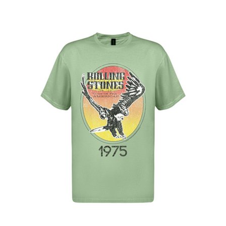 Rolling Stones Tour of the Americas 1975 T-Paita