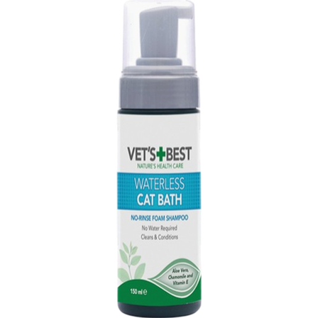 Vet's Best - Vannfritt kattebad 150 ml - Katt - Pelspleie Trim- og kattebad - Kattesjampo - ZOO.no