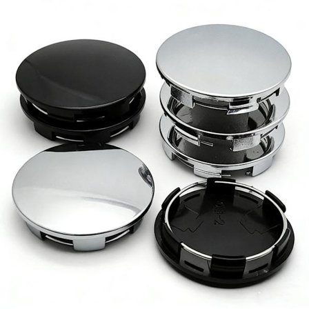 4-Pack Centrumkåpor – Hjulnav Emblem till bil