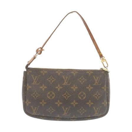Louis Vuitton Vintage, Pre-owned Pochette Accessoires Monogram Bag Bruin, Dames, Maat:ONE Size