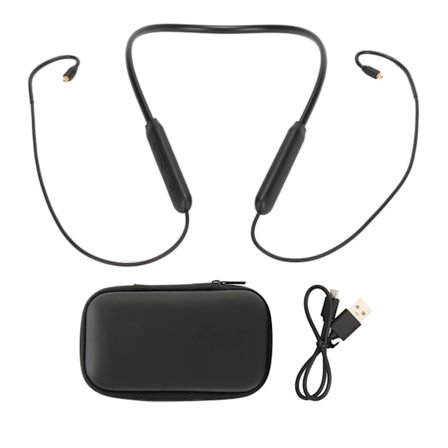 Bluetooth MMCX Adapter Kabel Trådløs Lav Latency med Mikrofon og Kontrol