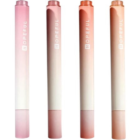 Tusjpenner - Tusjpenner i forskjellige farger med myk meiselspiss - Tegne penner for å skrive graffiti, skrivemateriell, skolemateriell