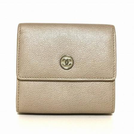 Chanel Vintage, Wallets & Cardholders Beige, Dames, Maat:ONE Size