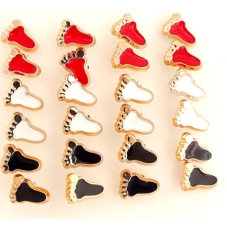 Örhängen liten fot