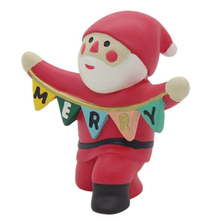 Miniature Julepynt Levende Sød Mini Desktop DIY Håndværk Dukkehus Fest Type 1