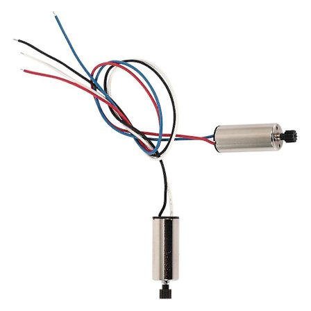 2 stk Motorer til Xs809 Xs809hc Xs809hw Mini Foldbar Selfie RC Quadcopter Reservedeler CW Motor + CCW Motor