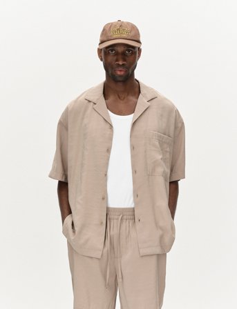 Gabba Jens Over Resort Yari Ss - Beige - L