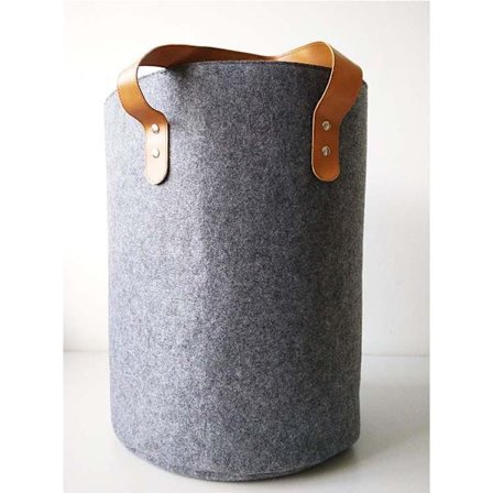 Filtetøykurv, håndtak, oppbevaringskurv soverom, bad, antr