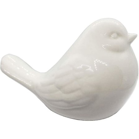 Fuglefigur, Keramik Pudelig Fugl Figur Hytte Dyr Fugl Statue Dekorationer