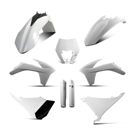 Kit Plastique Polisport Complet - KTM 250 XC-F 2013-2013