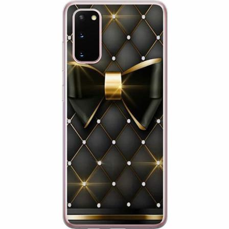 Samsung Galaxy S20 Mjukt Skal - Gyllene Rosett