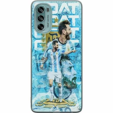 Motorola Moto G62 5g Genomskinligt Skal Argentina - Messi