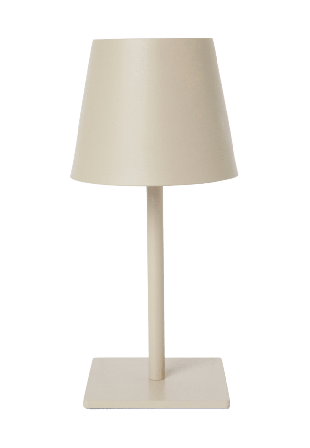 Åhléns Home Uppladdningsbar lampa för utomhusbruk ELSA 24 cm Belysning Beige ONESIZE