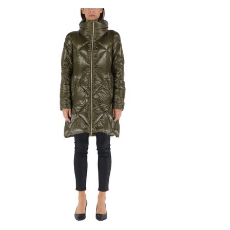 Herno, Down Jackets Zielony, Kobieta, Rozmiar: S