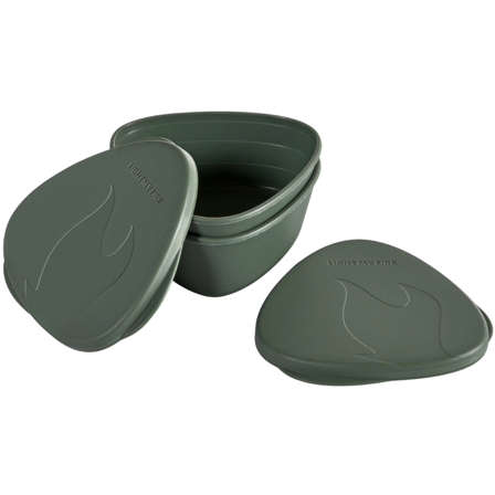 Light My Fire Snapbox O 2-Pack Sage Green