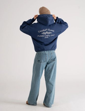 Prohibited Verdant Reverie Hoodie - Blue - XXL