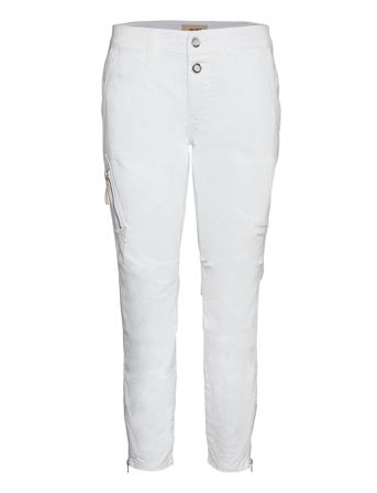 Valerine 7/8 Pant Chinos Byxor Vit MOS MOSH