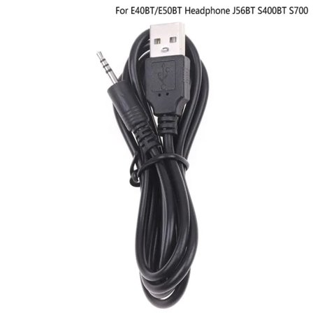 【PP】USB-lader og strømkabel for Synchros E40BT/E50BT hodetelefoner
