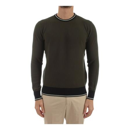 Drumohr D1Z113Rv Jumper Grøn, Herre Strik