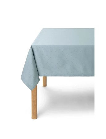 compliments Confetti Damask Table Cloth - Blue - 150X250CM