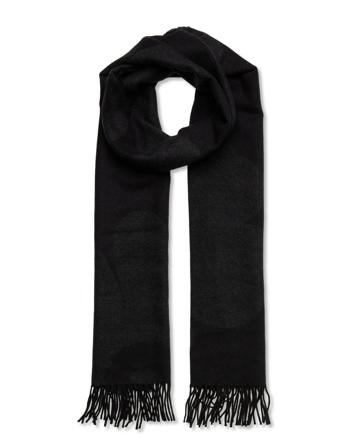 Kirkas Juhla Unikko Accessories Scarves Winter Scarves Sort Marimekko