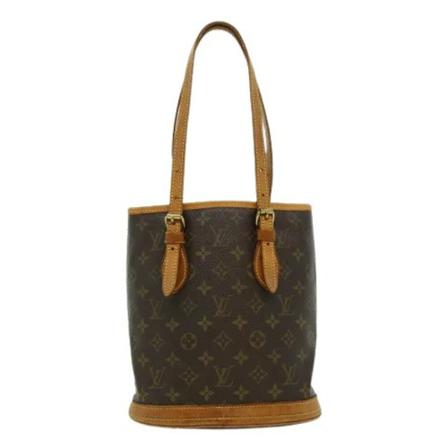 Louis Vuitton Vintage, Pre-owned Canvas louis-vuitton-bags Bruin, Dames, Maat:ONE Size