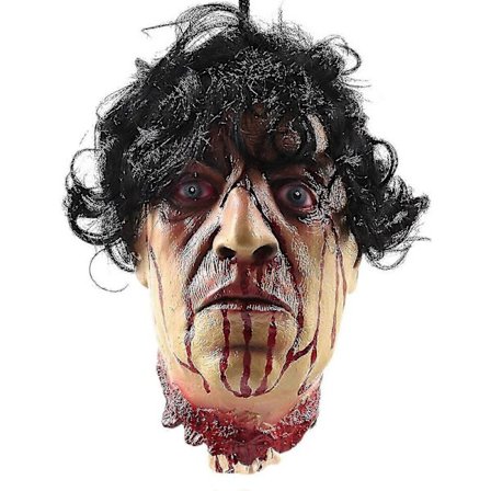 Rekvisit Halshugning, Halloween Hoved Vedhæng, Blodige Ligdele, Horror Ophæng, Halloween Fest Rekvisitter Dekoration, Spøgelseshus Dekoration-lingling