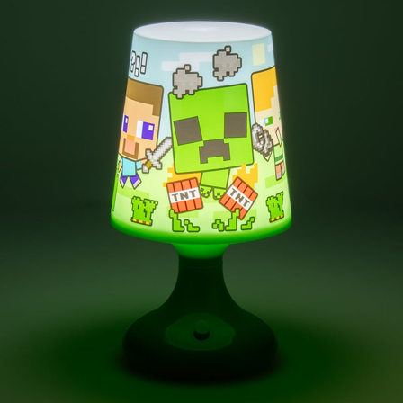MINECRAFT Bordslampa