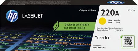 HP 220A gul LaserJet-originaltonerkassett, 193808760273