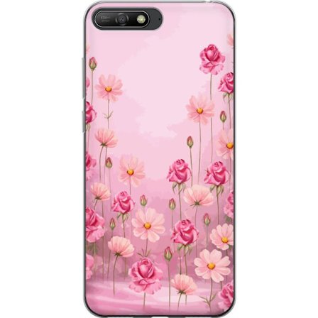 Yhteensopiva Puhelinkuori Huawei Y6 (2018) Petal Reverie Soft Blush