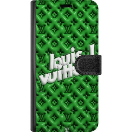 Kompatibelt Lommeboketui til Motorola Edge 50 Fusion Eksklusiv grønn bakgrunn med eksklusivt mønster