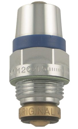 FM Mattsson 3513-1500 Kranöverdel för lös nyckel Blå, Badrum