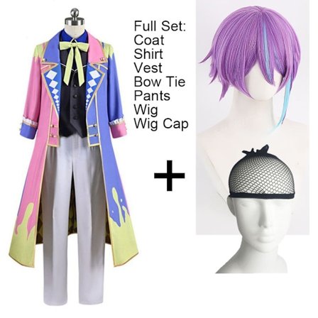 Kamishiro Rui Cosplay Costume Project Sekai Colorful Stage Feat Only Wig XXL Full Set L
