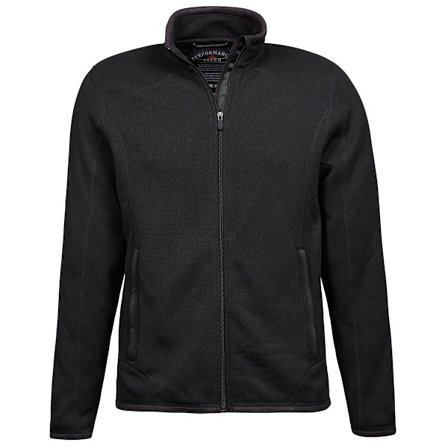 Tee Jays Aspen Full Zip Jacka Herr S Svart
