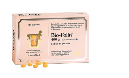 Pharma Nord Bio Folin 400 mcg 180 tabl., Børn & Forældre, Kosttilskud Til Gravide, Folsyre