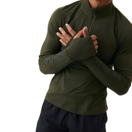 Björn Borg Men's Borg Midlayer Half Zip Men Mid layer tops Green M