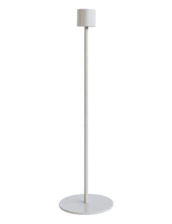 Candlestick 29Cm Home Decoration Candlesticks & Tealight Holders Candlesticks Valkoinen Cooee Design