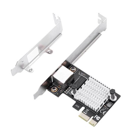 PCI-Express till 10/100/1000M/2.5G Nätverkskort Kontroller Gigabit Ethernet-kort 2500M/1000M RJ45 IO-PCE8125B-GLAN