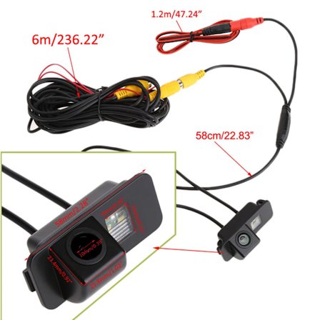 Bakre rygge parkeringskamera for /for Mondeo/Ba7 S-Max/Fiesta/K