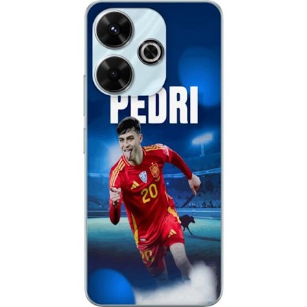 Kompatibelt Mobilskal till Xiaomi Xiaomi Redmi 13 Pedri Barcelona Spanien fotboll mittfältare talangfull spelare hög bollkontroll och utveckling en