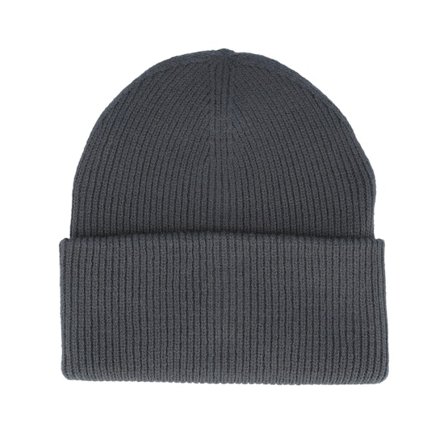 Beechfield - Grey - cuff - Beanie - Engineered Graphite Grey Soft Deep Cuffed - Hatstore