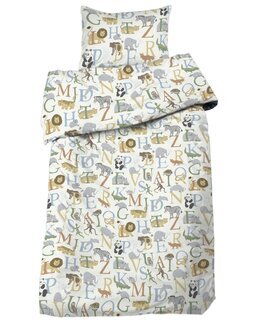 Påslakanset spjälsäng ABS 2-delar Vit - Redlunds