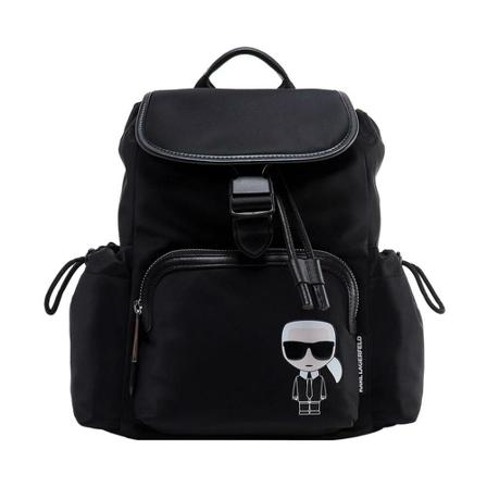 Karl Lagerfeld, Backpacks Czarny, Kobieta, Rozmiar: ONE Size