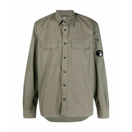 C.p. Company, Casual Shirts Groen, Heren, Maat:S