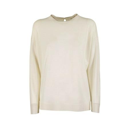 Brunello Cucinelli Sweater Hvid, Dame