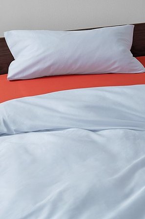 Jotex - Satin Örngott i Satin 50x90 Cm Ekologisk Isblå ZACK - Köp Örngott hos Jotex