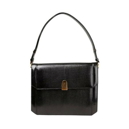 Yves Saint Laurent Vintage, Pre-owned Shoulder Bags Zwart, Dames, Maat:ONE Size