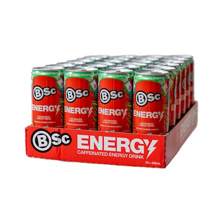 24 x BSc Energy Drink 330 ml