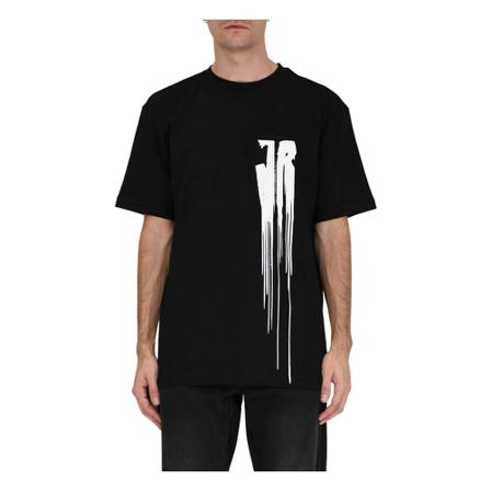 John Richmond, T-Shirts Czarny, Mężczyzna, Rozmiar: M