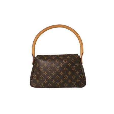 Louis Vuitton Vintage, Pre-owned Canvas louis-vuitton-bags Bruin, Dames, Maat:ONE Size,suede